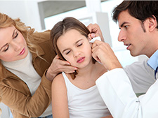 Bolące ucho u dziecka
