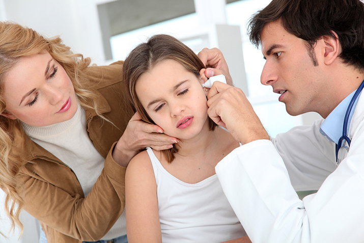 Bolące ucho u dziecka