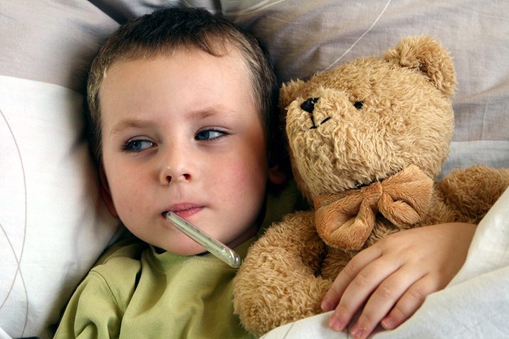 Obniżenie gorączki u dziecka