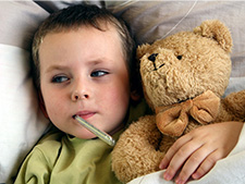 Obniżenie gorączki u dziecka