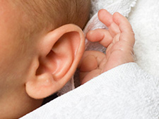 Zapalenie ucha środkowego u dziecka